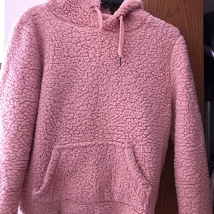 Sherpa hoodie